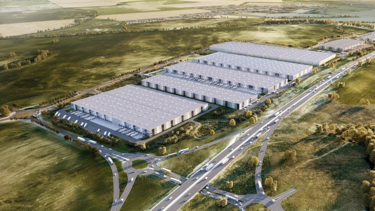 Geis logistics is moving to a cross-dock terminal in the Triblavina area Geis logistics is moving to a cross-dock terminal in the Triblavina area